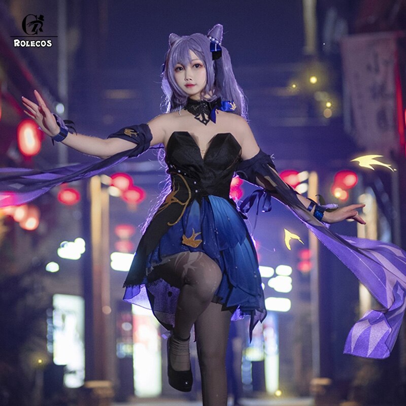 ROLECOS Genshin Impact Keqing ڽ ǻ Keqing Latern Rite ڽ ǻ   ǻ ҷ ǻ Ǯ Ʈ